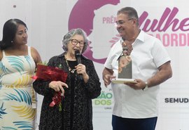 Dona Virginia Lyra é homenageada na segunda edição do Prêmio Mulheres Extraordinárias