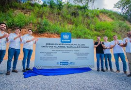 Governo de Alagoas entrega requalificação da AL-205 em Santana do Mundaú