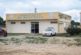 Obras do Aeródromo de Arapiraca serão entregues nesta sexta-feira pelo Governo do Estado