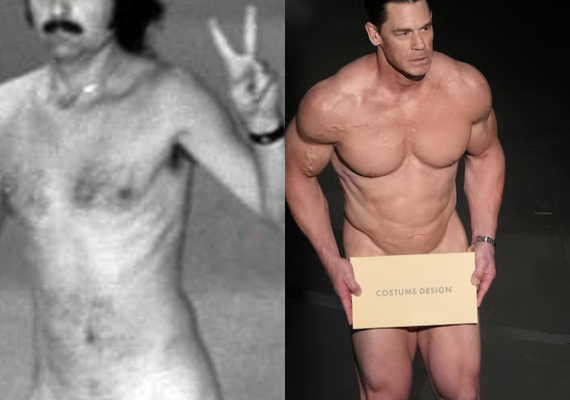 50 anos atrás: Conheça a história que inspirou a entrada de John Cena nu no Oscar de 2024