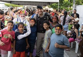 4° batalhão promove evento do dia das crianças no Clima Bom