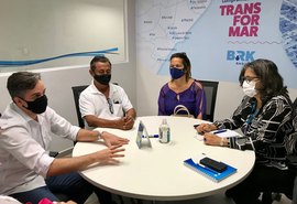 Vereador Joãozinho e lideranças comunitárias participam de reunião com a BRK para discutir a falta d’água na parte alta de Maceió