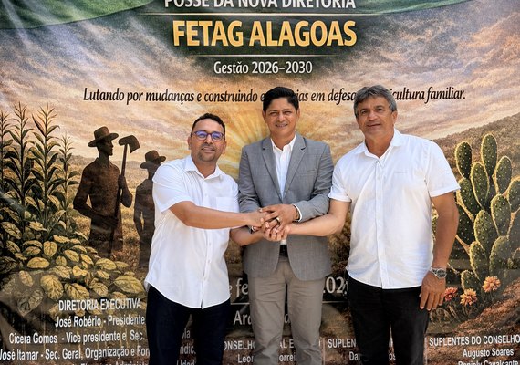 Unicafes-AL reforça parceria com FETAG em posse de novo presidente