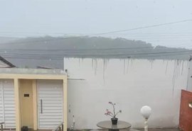 Defesa Civil alerta para chuvas intensas e rajadas de vento em Alagoas