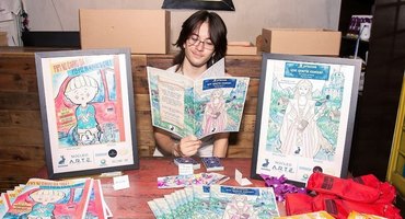 O escritor e artista Giu Cota lança livro infantil aos 15 anos