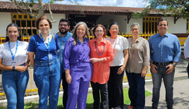 Escola Conceição Lyra recebe a visita da Diretora do SESI/ SENAI Alagoas