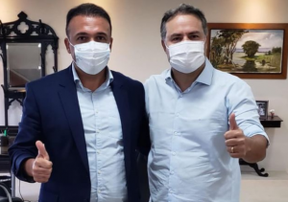 Prefeito de Major Izidoro se reúne com governador Renan Filho e garante novos projetos
