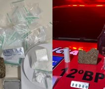 Homem é preso por traficar drogas em sua própria casa, em Maceió