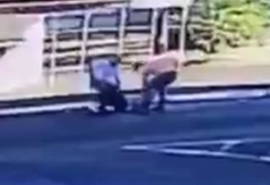 Vídeo: Idoso morre após ser atropelado duas vezes seguidas em Minas Gerais