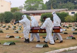 Alagoas registra mais de 100 mortes por Covid-19 em uma semana