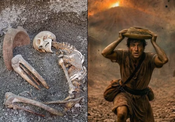 Arqueólogos usam IA para gerar imagem de vítima de Pompeia