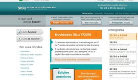 Resultado do Sisu já está disponível na internet
