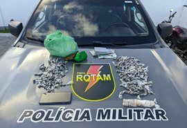 PM apreende armas de fogo, munição e drogas em Maceió e Arapiraca