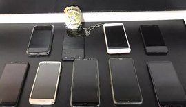 Quadrilha especializada  é presa após roubar 31 celulares em casa de festas de Maceió