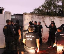 Polícia Civil realiza megaoperação para combater crimes em Alagoas