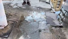 Vazamento de água potável preocupa moradores da Jatiúca, em Maceió