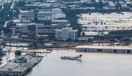 Aéreas cancelam voos para Porto Alegre até sexta-feira (10), aeroporto continua alagado