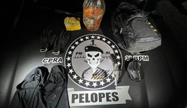 PM-AL apreende 23 armas de fogo e mais de 10 quilos de drogas em uma semana de operações