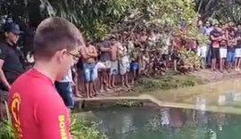 Vídeo: corpo de jovem de 17 anos é encontrado dentro de açude em Fernão Velho