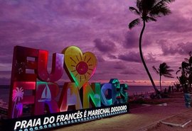 Ainda existe dúvida? Praia do Francês é Marechal Deodoro
