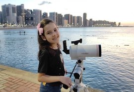 Alagoana de 8 anos pode ser a mais jovem caçadora de asteróides do  mundo
