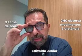 Vídeo: JHC observa à distância os movimentos em Alagoas