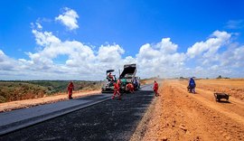 Pavimentações da Ecovia Norte recebem mais 600 metros de asfalto