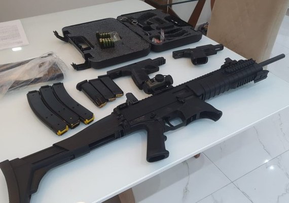 Operação da PF em Alagoas investiga grupo que fraudava registros de armas
