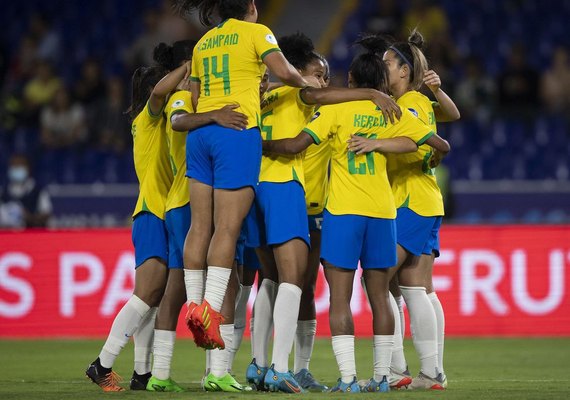 Brasil atropela Peru antes das semifinais da Copa América Feminina