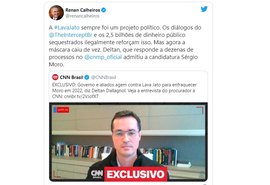 “Agora a máscara caiu de vez”, diz senador sobre candidatura de Moro
