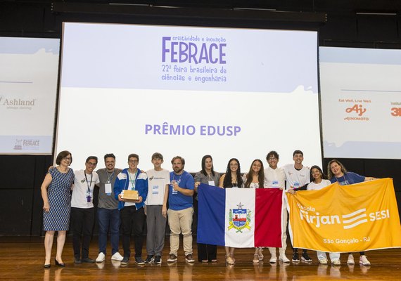 Escolas estaduais de AL são premiadas e se destacam na maior feira de iniciação científica do país
