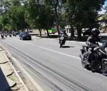 Vídeos: Forças policiais fazem exercício em Maceió para coibir ações do 'Novo Cangaço'