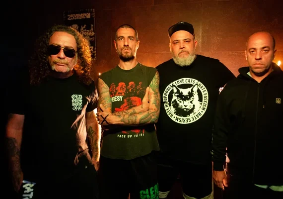 Ratos de Porão desembarca em Maceió para show histórico no Rex Jazz Bar