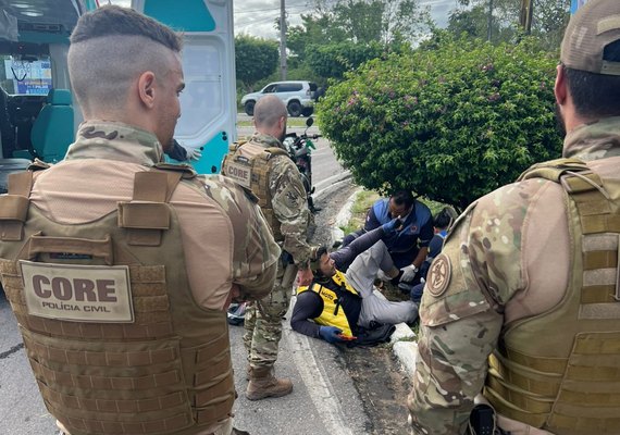 Acidente na BR-316 mobiliza socorro rápido a motociclista ferido