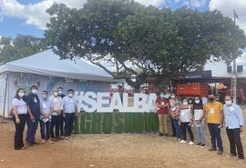 Cooperativas da agricultura familiar marcam presença na Sealba Agro Show