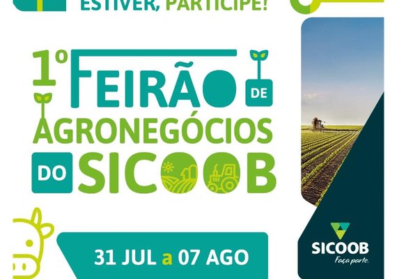 Feirão de Agronegócios do Sicoob facilita acesso a serviços e produtos financeiros a produtores