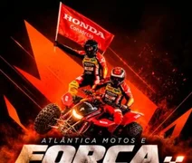Motos, saltos e pirotecnia: show radical agita Maceió nesta terça