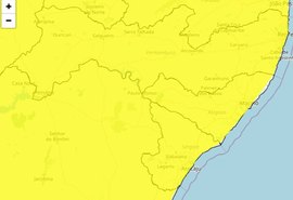 Chuvas intensas colocam Alagoas em alerta nesta terça-feira