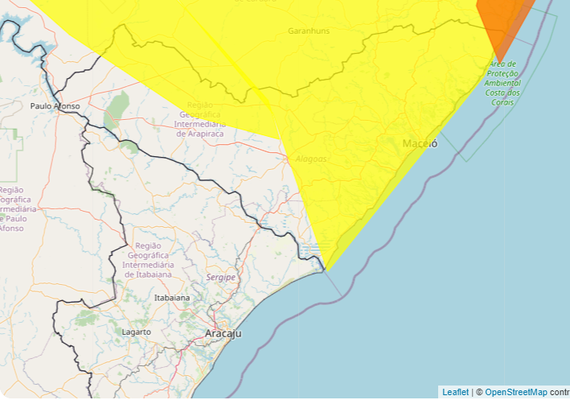 Inmet emite dois alertas de chuvas intensas para 82 municípios de Alagoas