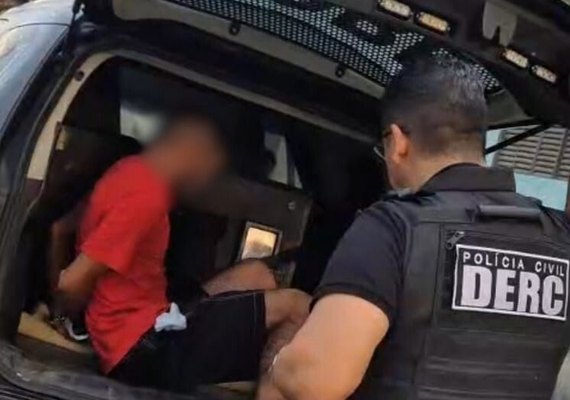 Suspeito de latrocínio é preso durante operação da Polícia Civil em Maceió