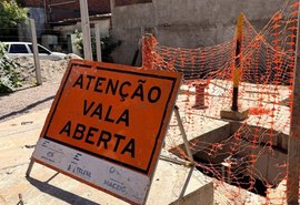 Obras de saneamento no Litoral Norte de Maceió chegam a 94%