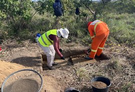 Obras na AL-102 são monitoradas por programa arqueológico