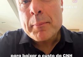 Renan Filho critica volta da obrigatoriedade do exame toxicológico para CNH A e B