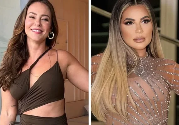 Ensaio da Grande Rio tem climão entre Paolla Oliveira e Deolane; entenda