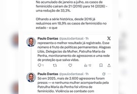 Lei Maria da Penha, 20 anos: Alagoas alcança melhor resultado da série contra o feminicídio