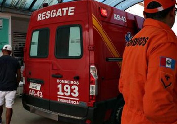 Colisão entre veículo e carroça deixa homem gravemente ferido em Maceió
