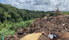 Prefeitura de Barra de Santo Antônio é multada em R$ 200 mil por lixão irregular