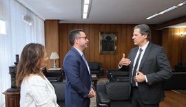 Com Haddad, governador discute Plano de Investimentos Federais em Alagoas