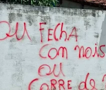 Polícia investiga pichações ligadas a facção criminosa em Coruripe
