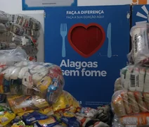 Detran/AL entrega 6 toneladas de alimentos ao Alagoas Sem Fome